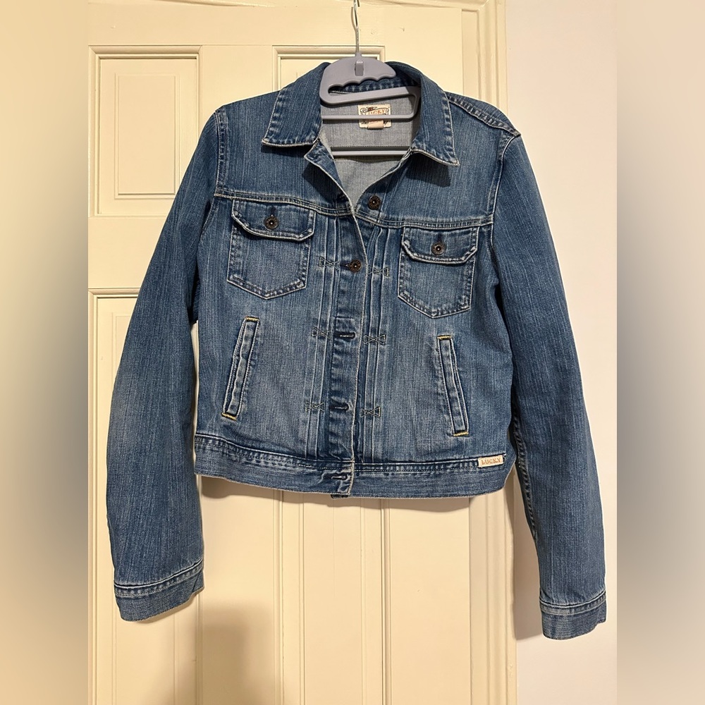 Vintage Lucky Brand Trucker Denim Jacket